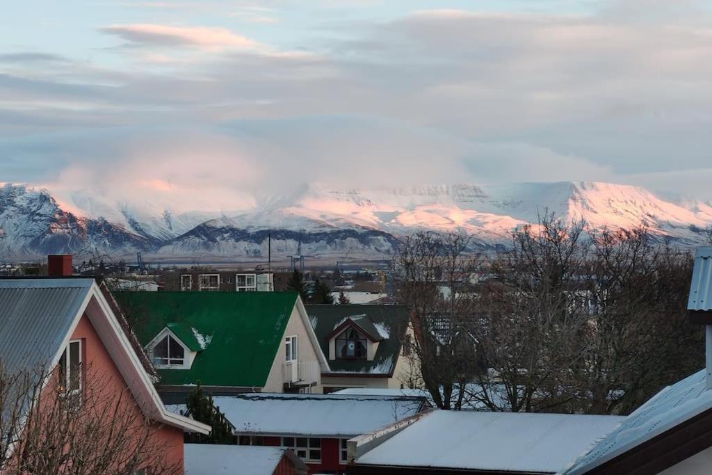 Icelandic Art Garden Villa W. Parking In Centre City Reykjavík Eksteriør billede